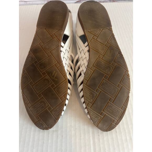 Sam Edelman Rishel woven leather flats White Size 7M - Picture 12 of 12